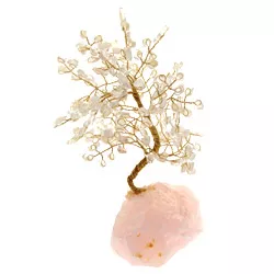 Rose Quartz Gem Chip Tree ONLY Â£8.99
