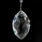Almond Swarovski Window Crystal