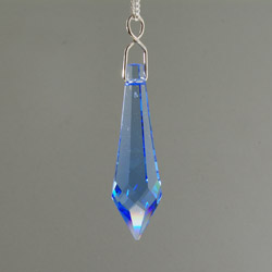 Blue Point Swarovski Window Crystal