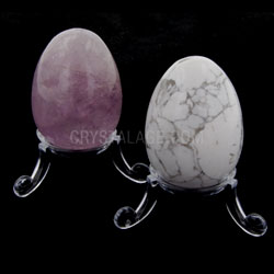 Eggs In Crystal Stand