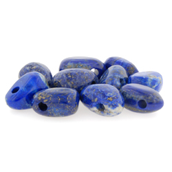 Lapis Lazuli Drilled Tumble Stone