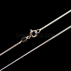 Sterling Silver Fine Flat Curb Chain