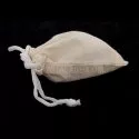 Cream Cotton Pouch