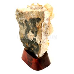 A Grade 20cm Citrine Cluster With Base