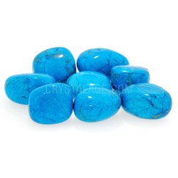Blue Howlite Tumble Stones
