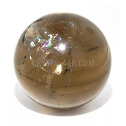 Smoky Quartz Crystal Sphere