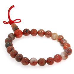 Poppy Jasper Power Bead Bracelet