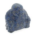 Lapis Lazuli Carved Sitting Buddha Statues