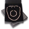 Pink Pearl Jewellery Gift Set