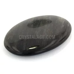 Gold Sheen Obsidian Palm Stone