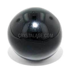 Obsidian Crystal Sphere