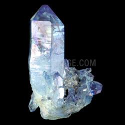 Tanzanite Aura Quartz Crystal