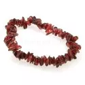 Garnet Gemstone Chip Bracelet