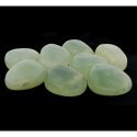 New Jade Drilled Tumble Stone