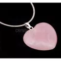Rose Quartz Heart Pendant Rose Quartz Heart Pendant