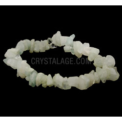 Aquamarine Gemstone Chip Bracelet