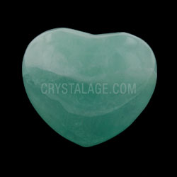 Fluorite Crystal Heart