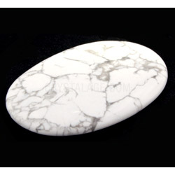 Howlite Palm Stone