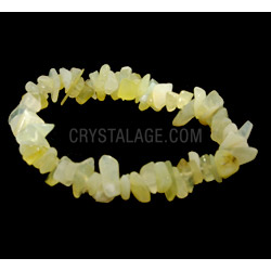 New Jade Gemstone Chip Bracelet