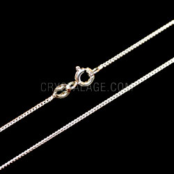Sterling Silver Light Flat Curb Chain