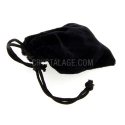 Black Suede Gift Pouch