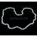 Blue Lace Agate Chip Necklace