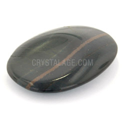 Blue Tiger Eye Thumb Stone