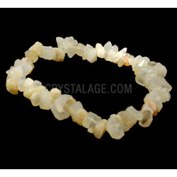 Moonstone Gemstone Chip Bracelet