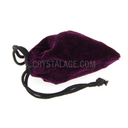 Purple Velvet Gift Pouch