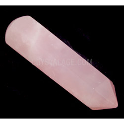 Rose Quartz Crystal Massage Wand