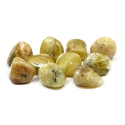 Yellow Opal Crystal Tumble Stones