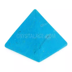 Turquoise Howlite Pyramid