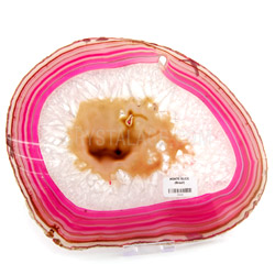 29cm Pink Agate Slice