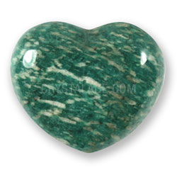 Amazonite Crystal Heart