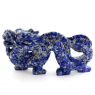 Lapis Lazuli Dragon Carving Lapis Lazuli Dragon Carving