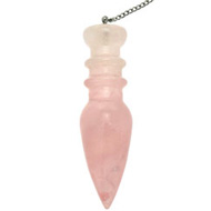 Rose Quartz Egyptian Pendulum