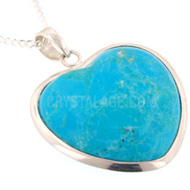 Turquoise Howlite Heart Valentines Gift