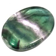 Extra Grade Fluorite Crystal Palm Stone