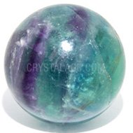 Fluorite Crystal Sphere