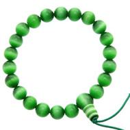 Green Cats Eye Bracelet