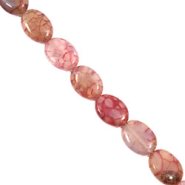 Red Agate Crystal Beads 