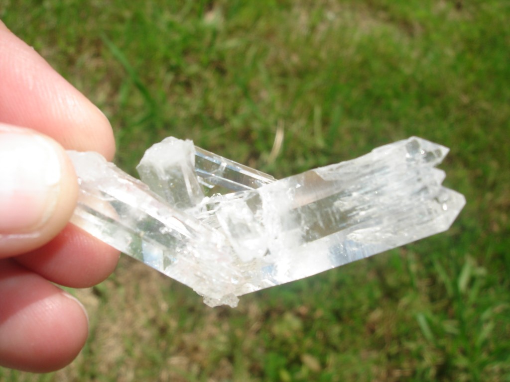 Quartz found at the Arrowhead Mine in Mount Ida