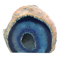 Agate Geodes - Blue